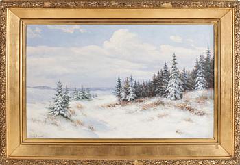 THURE LIND, olja på duk, signerad.