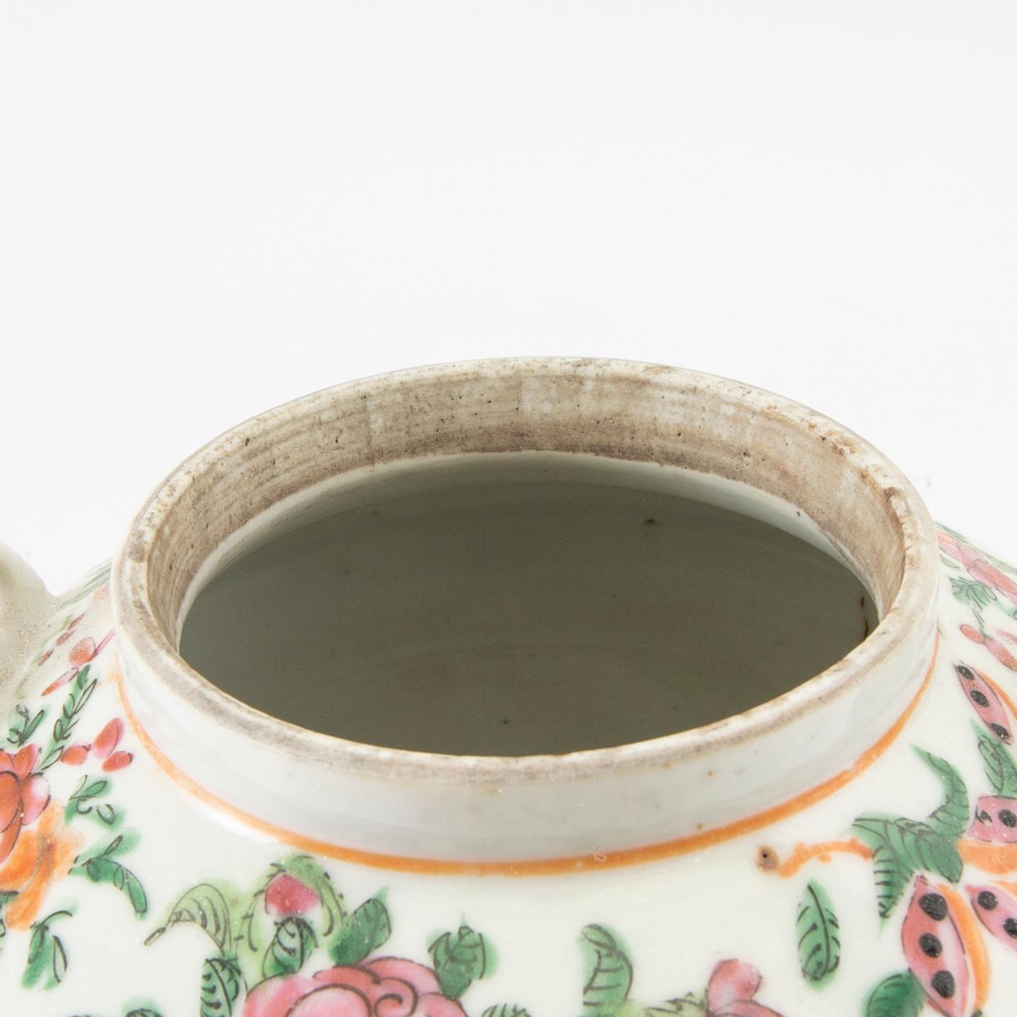 Tekanna, Kina 1800-tal porslin.