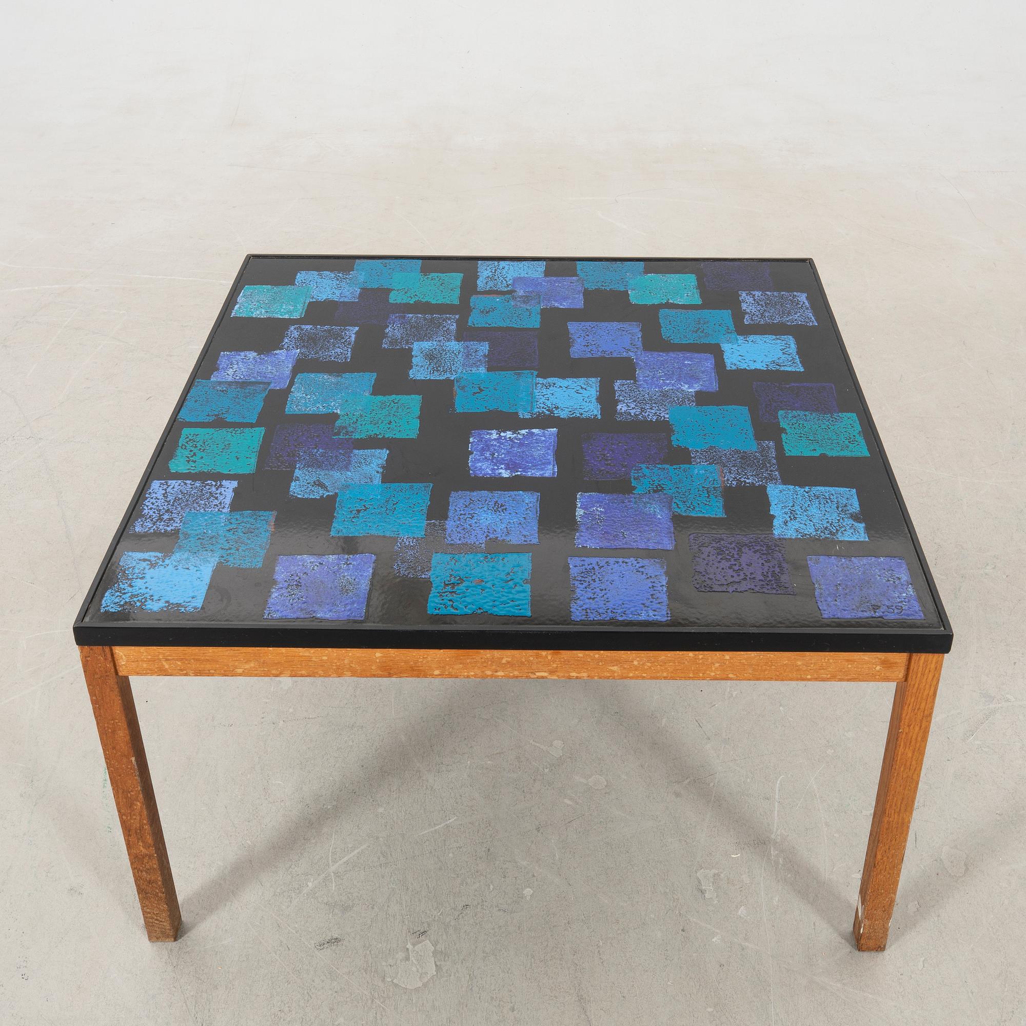 Algot Törneman and David Rosén, coffee table for Nordiska Kompaniet Triva series, 1950s/60s.