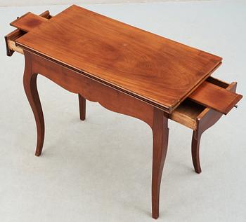 SPELBORD. Stockholmsarbete 1700-talets andra hälft. Rokoko.