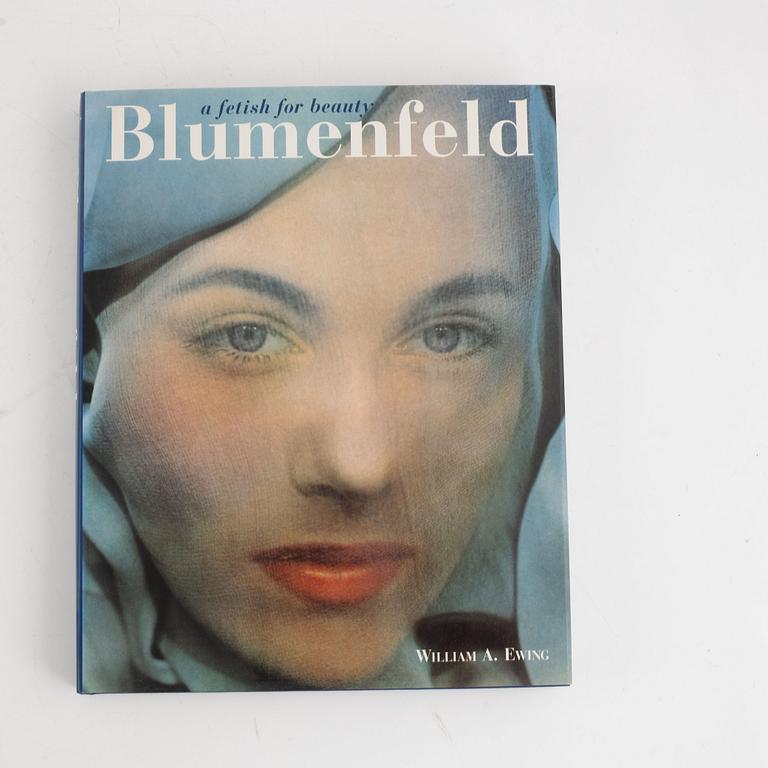 Collection of photo books, Fashion/Advertising, nine volumes.