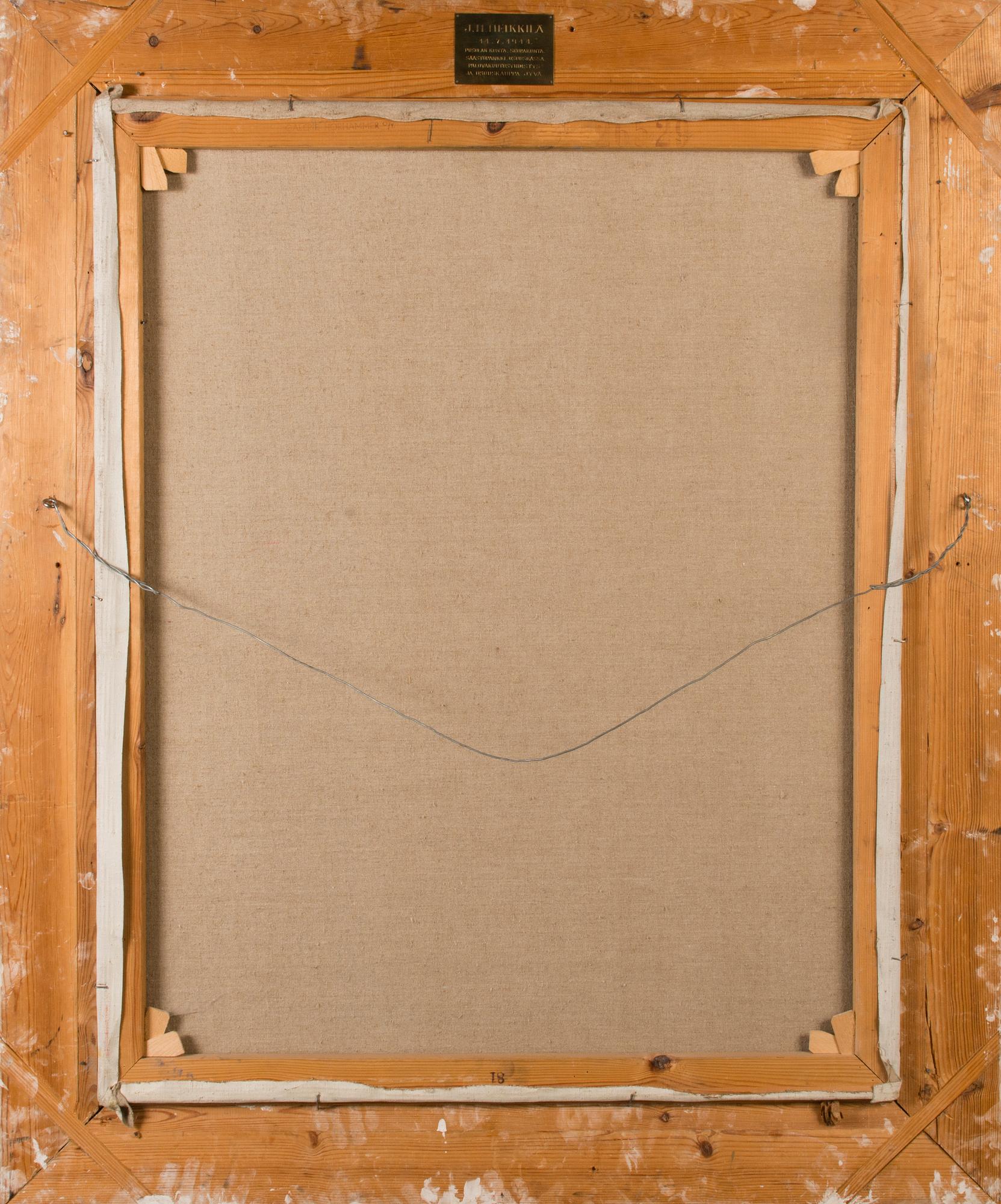 BIRGER CARLSTEDT, oil on canvas, signed and dated -41.