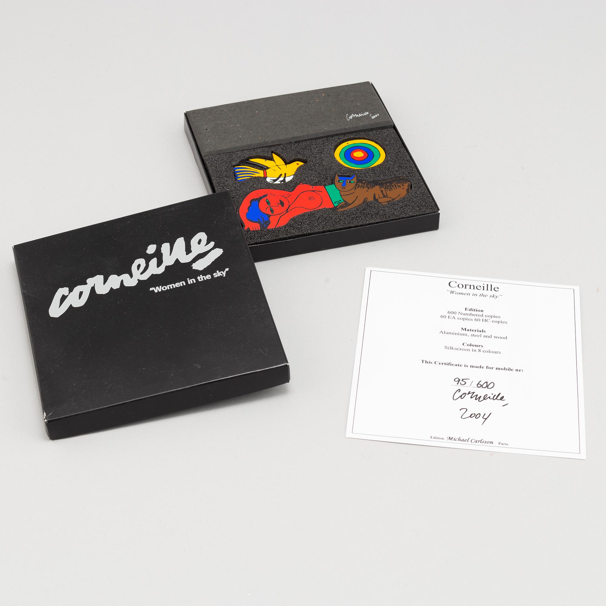 Beverloo Corneille, mobile/sculpture, signed and dated 2004, numbered 94/600.