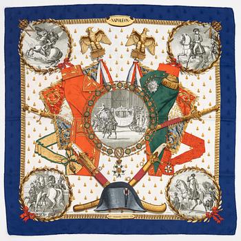 Hermès, scarf "Napoléon".