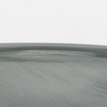 TAPIO WIRKKALA, DISH. Leaf. Signed Tapio Wirkkala, Iittala -55.