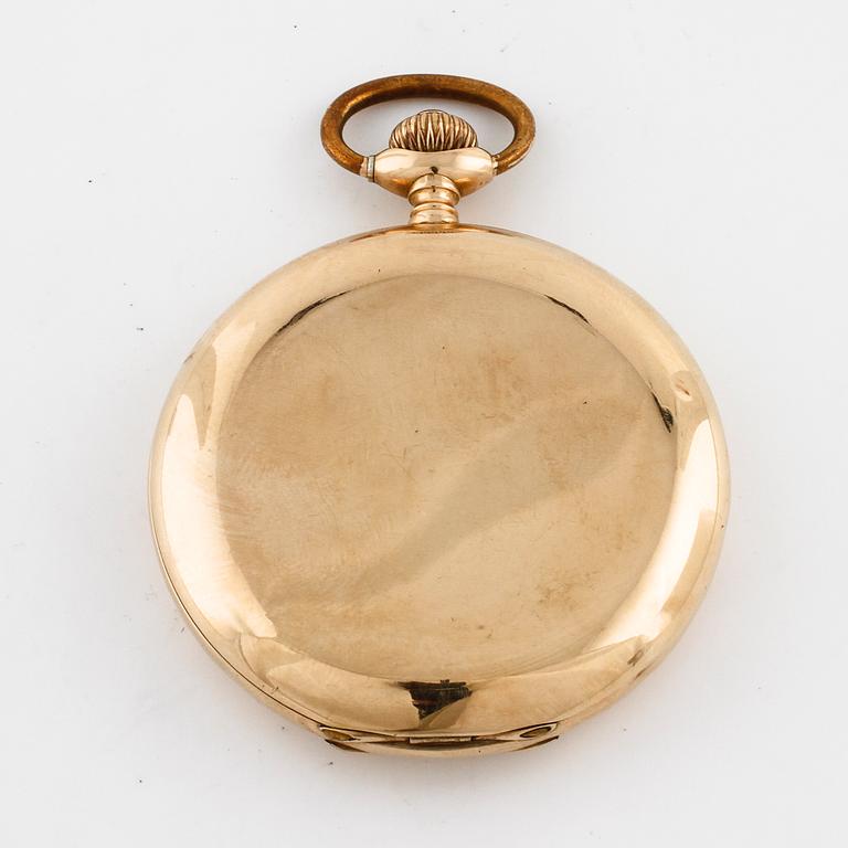 LONGINES, pocket watch, savonette, dial marked "CL Malmsjö & Co Göteborg", 52,5 mm.