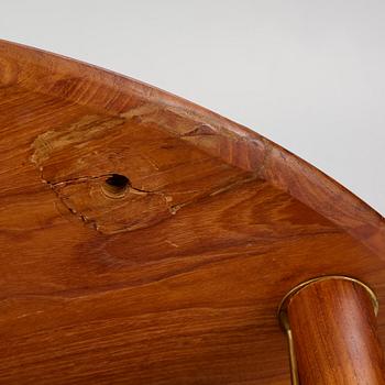 Peter Hvidt & Orla Mølgaard Nielsen, a 'Minerva' coffee table, France & Daverkosen, Denmark, 1950s.