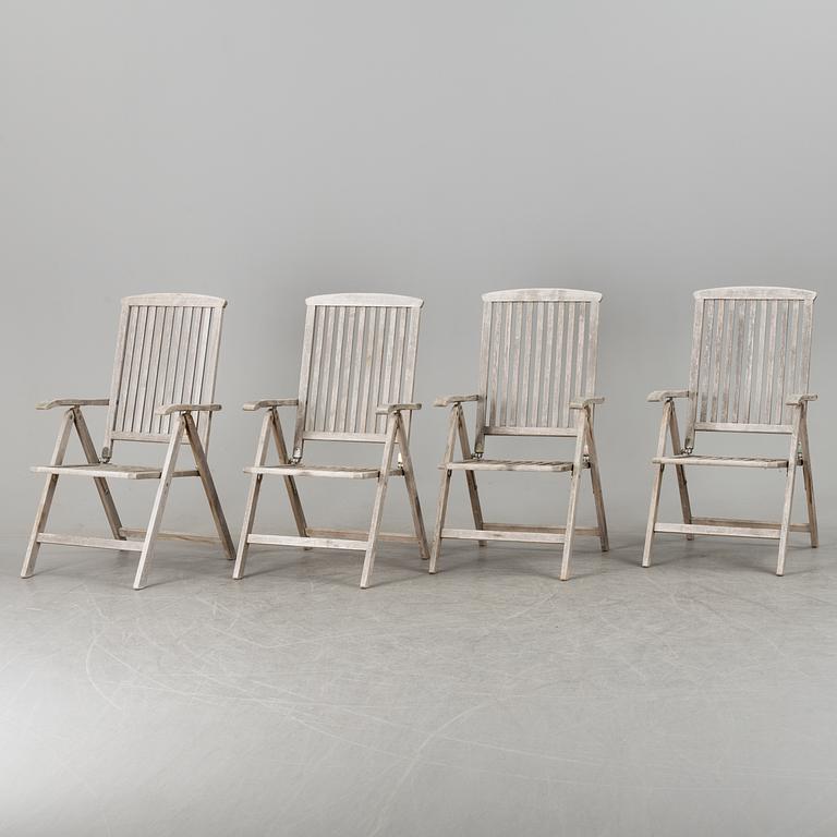 TRÄDGÅRDSSTOLAR, 4 stycken, Covent Garden, 1900/2000-tal.