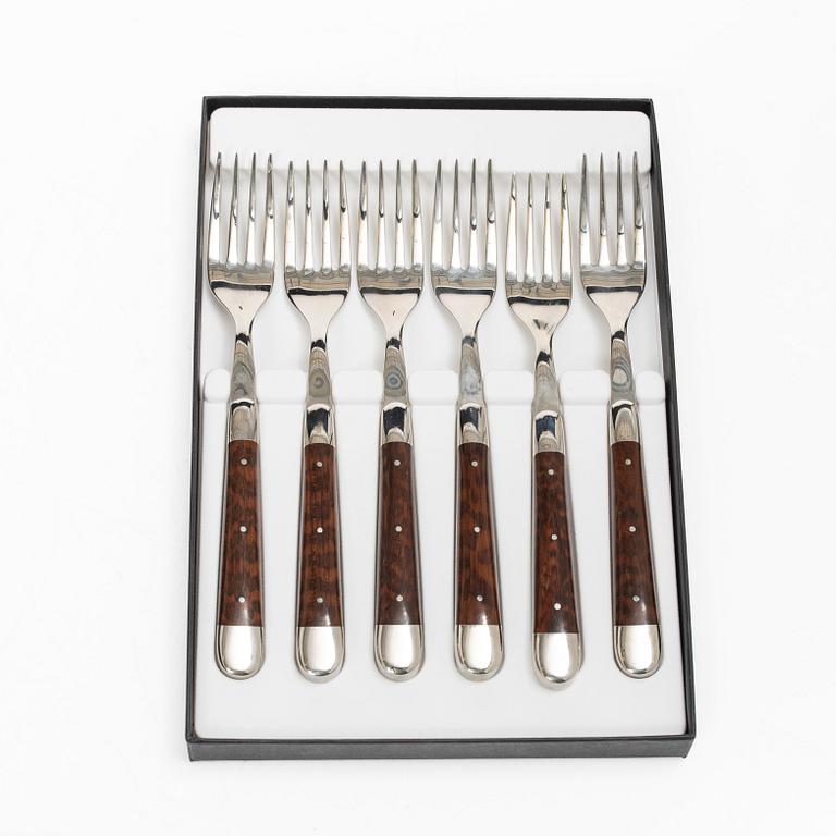 Forge de Laguiole, bestick, 24 st, Frankrike.