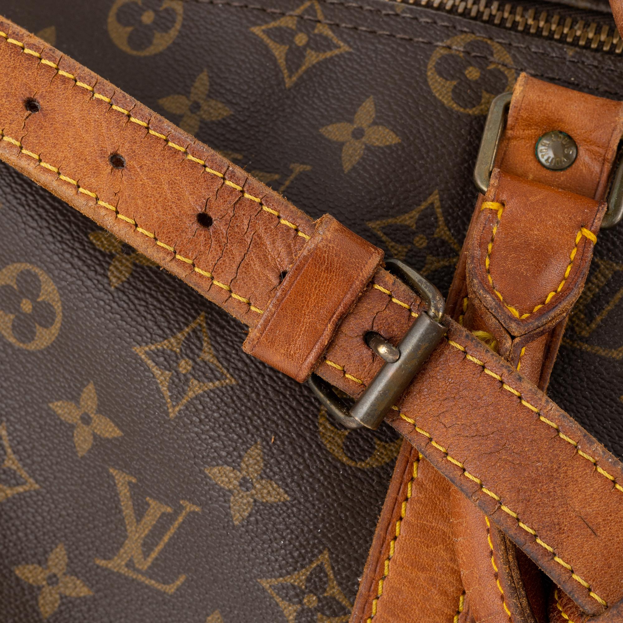 Louis Vuitton, a monogram canvas 'Keepall 45 Bandouliere' weekend bag, 1989.