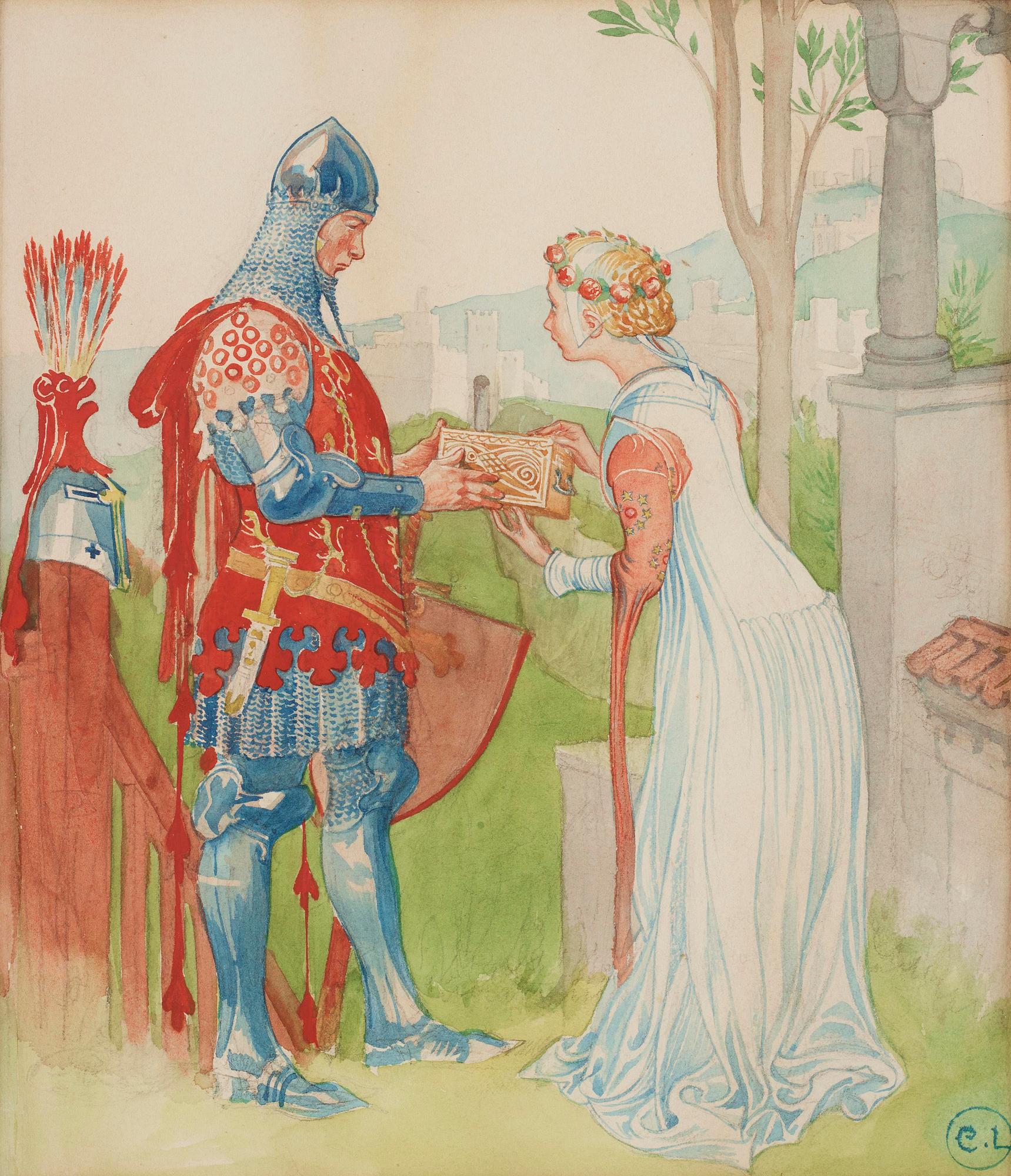 Carl Larsson, Lisana and Margon.
