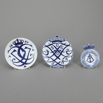 MINNESTALLRIKAR, 26 st, Danmark, bl a Kunglig Dansk.