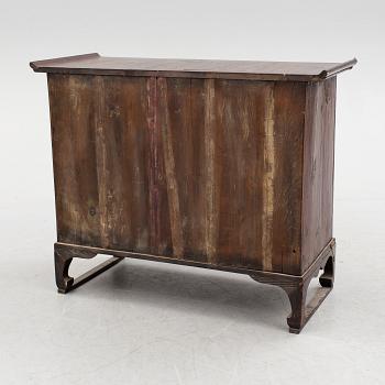 A lacquered wooden 'Mouri jang' headside chest, Korea, Joseon (Yi) dynasty (1392–1910).