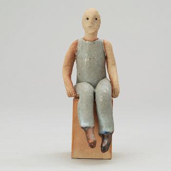 A unique Lisa Larson stoneware sculpture, Gustavsberg Studio 1970's.