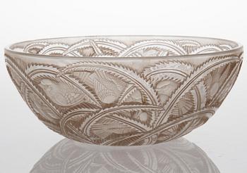 SKÅL, glas, Lalique, 1900-talets andra hälft.