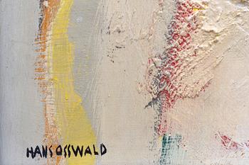 Hans Osswald, oil on panel signed.