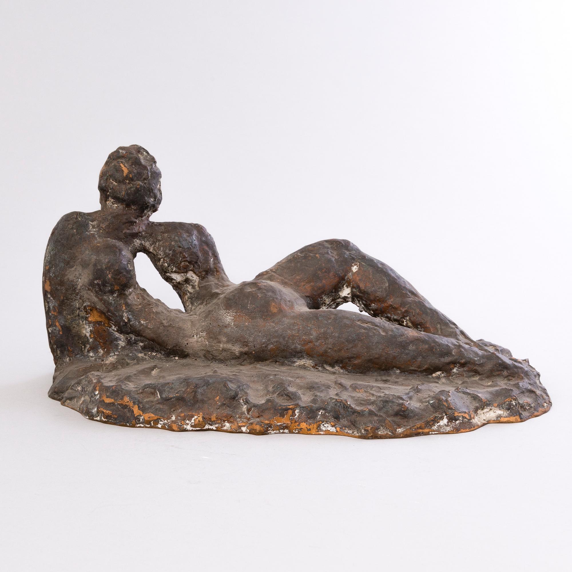 KERTTU LEPPÄNEN, bronze, signed and dated 1961.