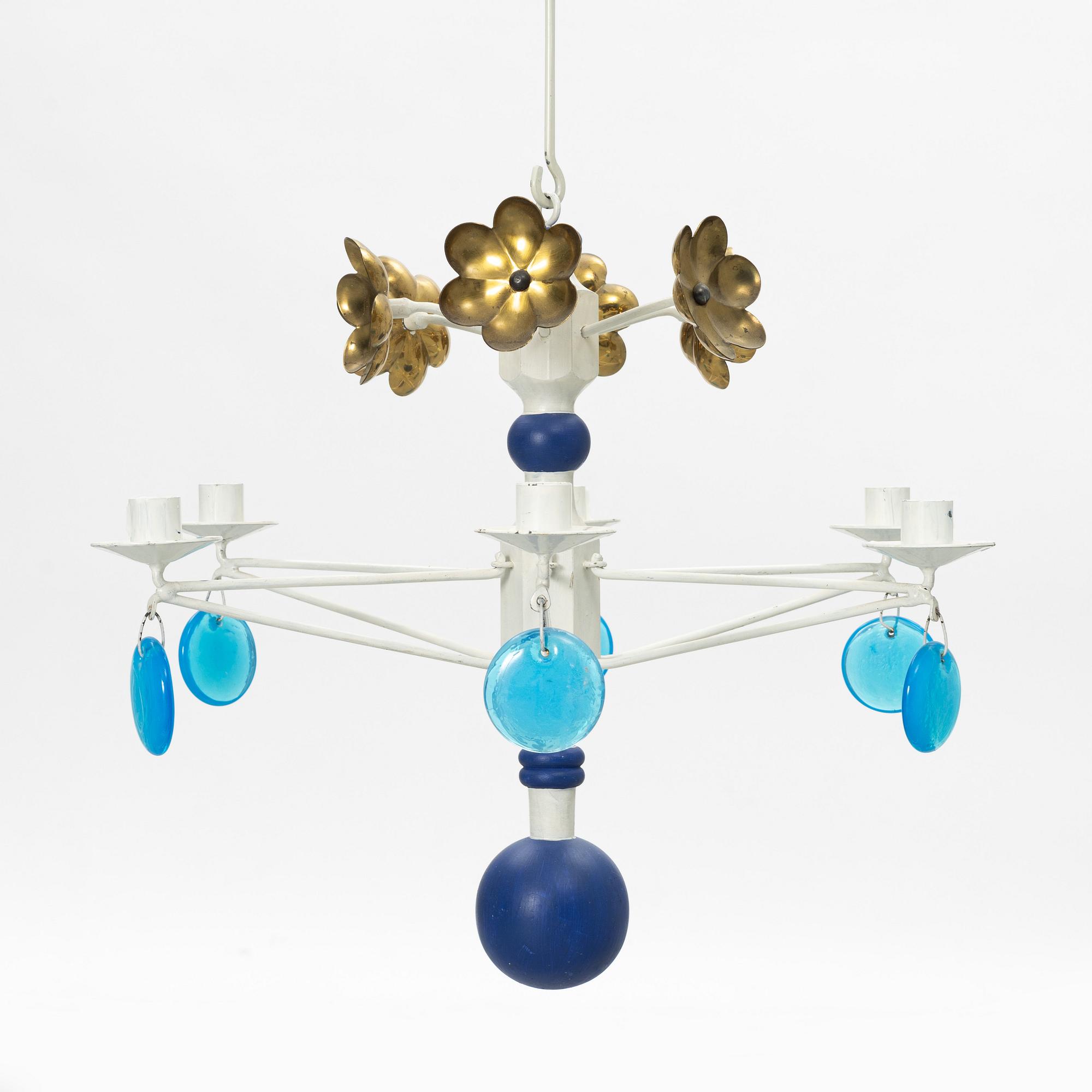 Chandelier, second half of the 20th century.