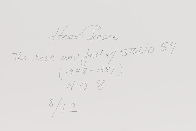 Hasse Persson, "The rise and fall of studio 54, 1978-1981".