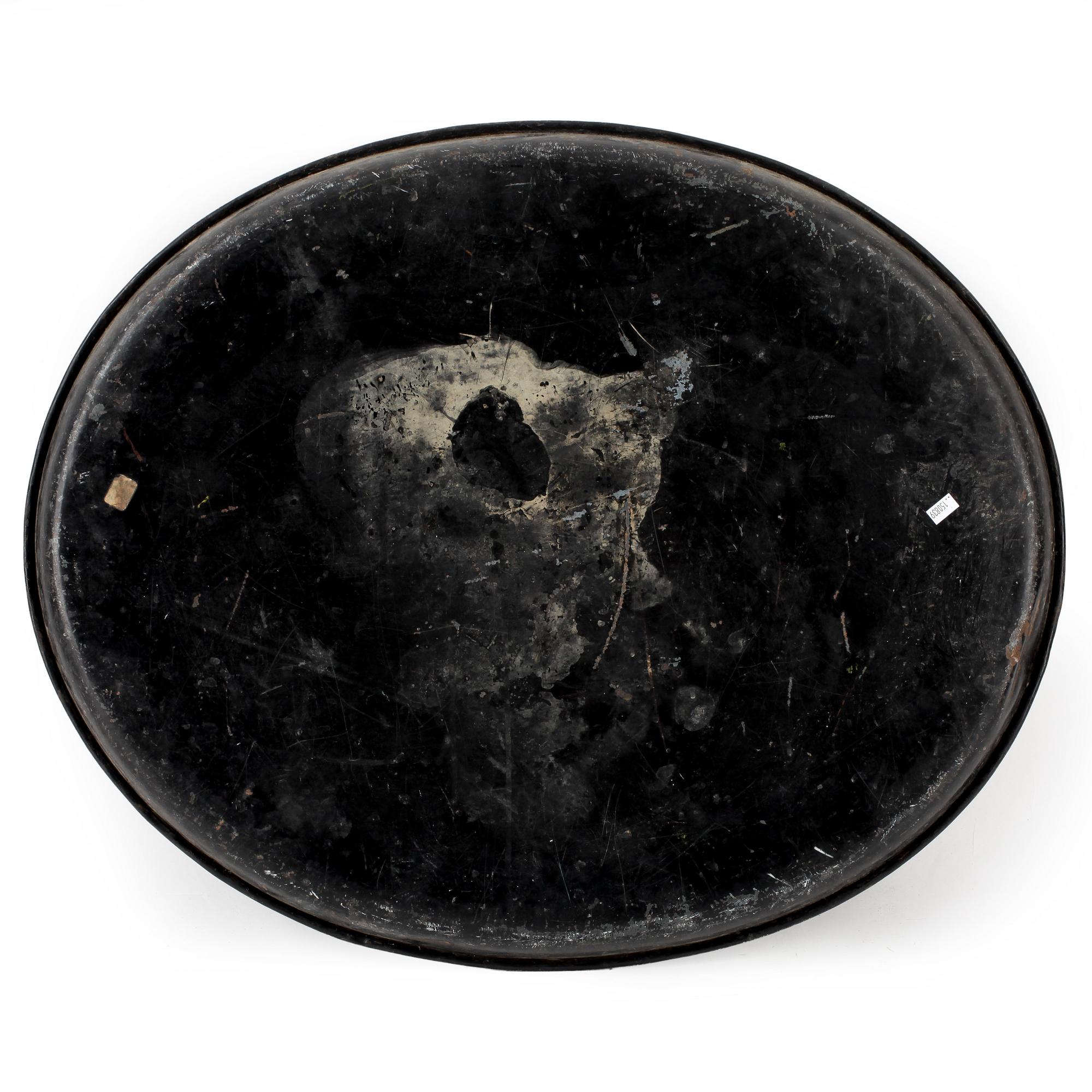 BRICKA, plåt, 1800-tal.