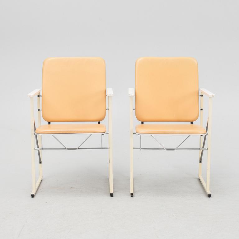 Yrjö Kukkapuro, a set of five chairs, Finland.