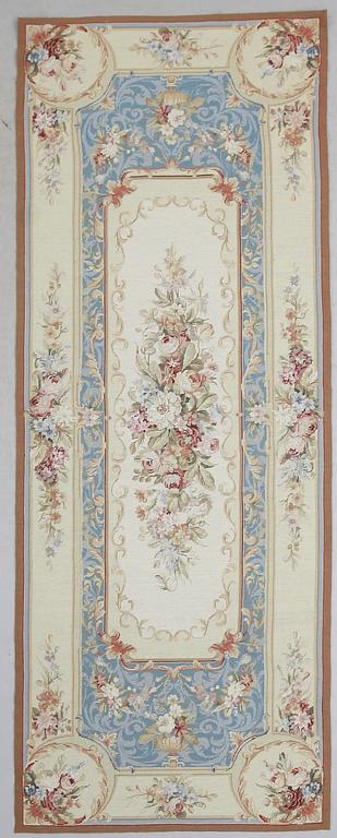 MATTA/TEXTIL, broderad, Aubussonmodell, 1900-talets första hälft.