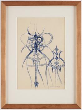 Max Walter Svanberg, Skiss.