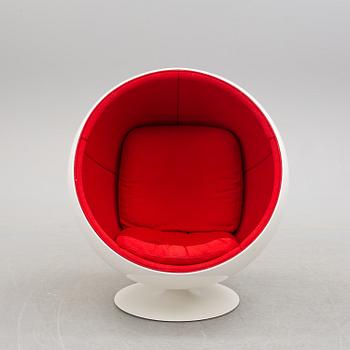 An 'Åskbollen' easy chair by Eero Aarnio, Adelta, Finland, designed 1965.