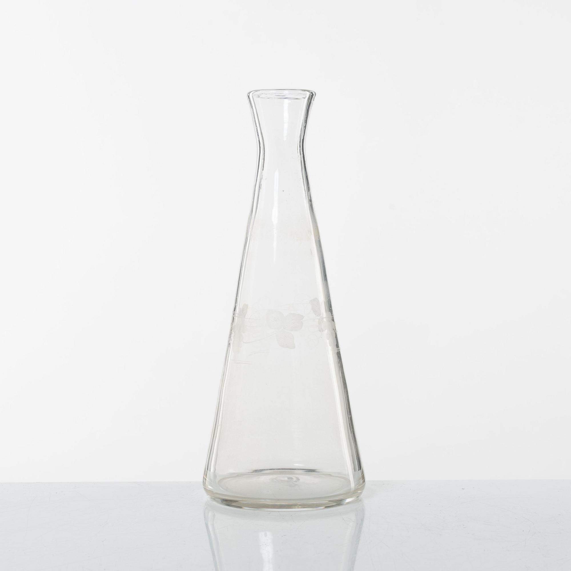 Reijmyre Glasbruk, glass service in model "Antik" (45 pieces).