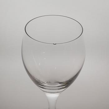 44 pieces of glass, ia by Orrefors.
