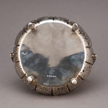 GALLERSKÅL, viktoriansk, Henry Wilkinson & Co, Sheffield 1856-57, silver, vikt ca 640 g.