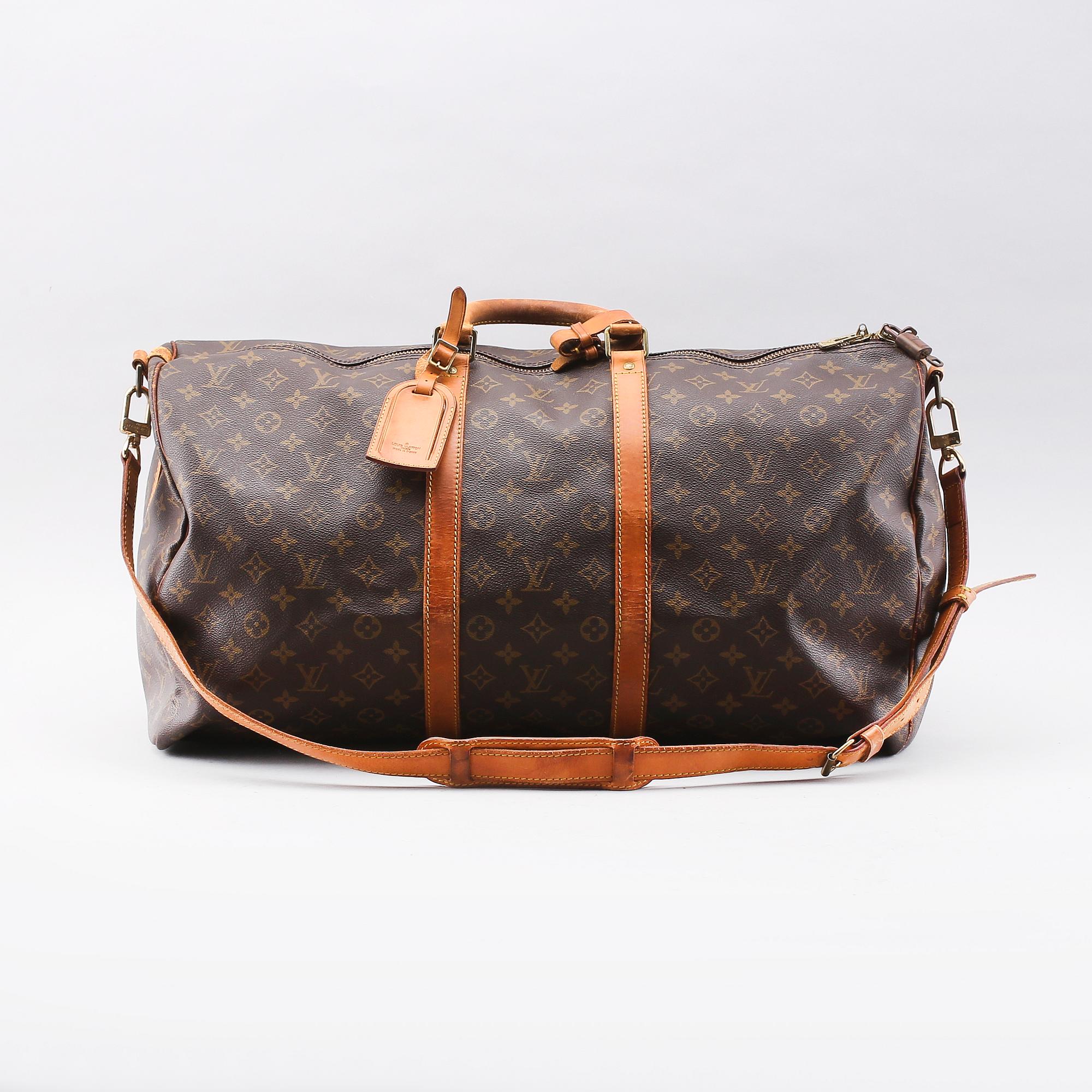 VÄSKA, Louis Vuitton, "Keepall 55", weekendbag.