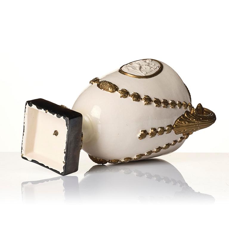 Urna, flintgods, Marieberg, Steens period (1769-1788).