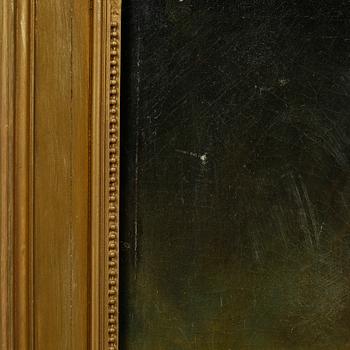 UNKNOWN ARTIST, oil on canvas, no signature, 19th century.