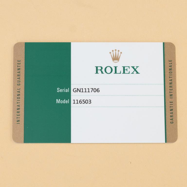 Rolex, Cosmograph, Daytona, ca 2017.