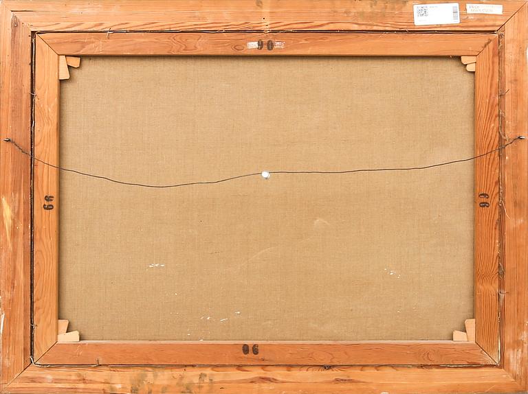 Hugo Öfverström, Translation: "Fishing boat at sea".