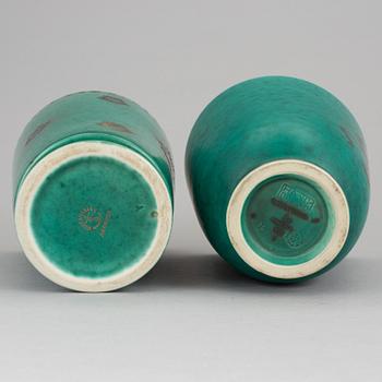 VASER, 2 st, Kåge, Argenta, Gustavsberg.