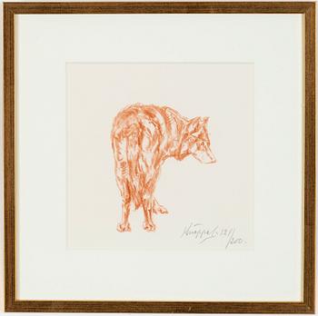 Arvid Knöppel, lithograph, signed and numbered 121/200.