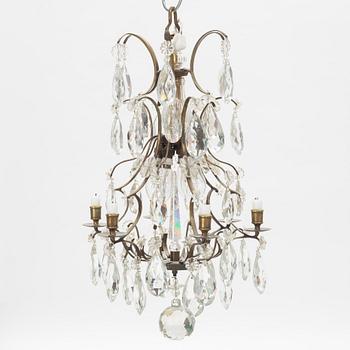 A Baroque style chandelier, first half of the 20th Century.