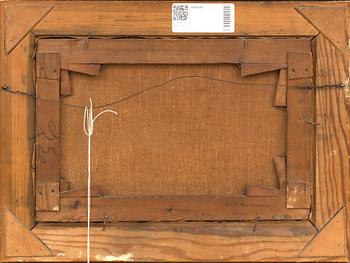 JENS ERIK CARL RASMUSSEN, oil on canvas. Signed and dated 1888.