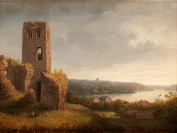 474. Carl Abraham Rothstén, "Sankt Pers ruin, Sigtuna".