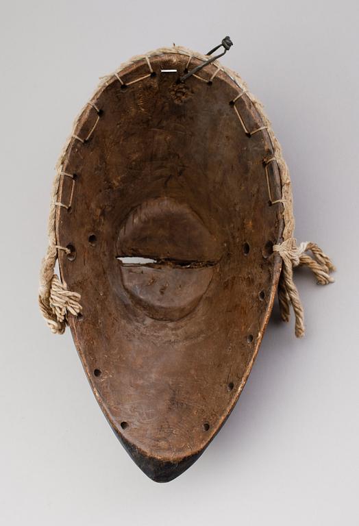 MASK, trä, möjligen Senufo, Mali, Afrika.