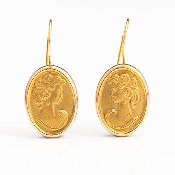 ÖRHÄNGEN, 14K guld.