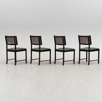 a set of four 'Bertil' chairs by Axel Einar Hjort, Nordiska kompaniet, 1934.