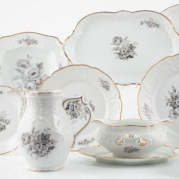 A dinnerware set, 56 pieces, "Sanssouci", Rosenthal, Germany.