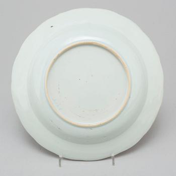 A blue and white soup plate, Qing dynasty, Qianlong (1736-95).