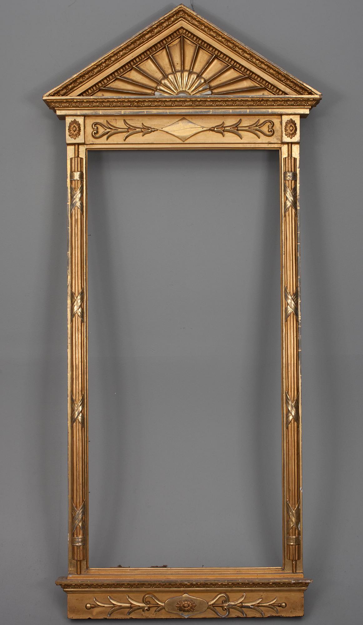 SPEGELRAM, empire, 1800-talets början.