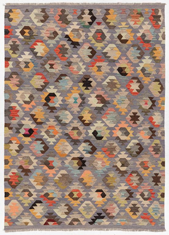 Matta, kelim, modern, ca 250 x 178 cm.