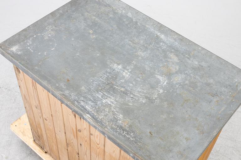 Diskbänk, sent 1800-tal.