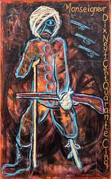Karin Sverenius Holm, oil on canvas, signed.